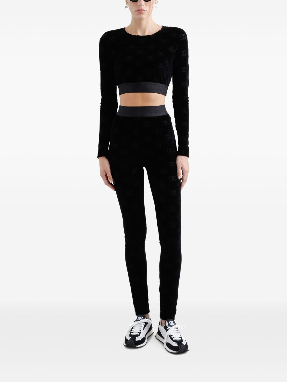 DG-jacquard sweatshirt - 2