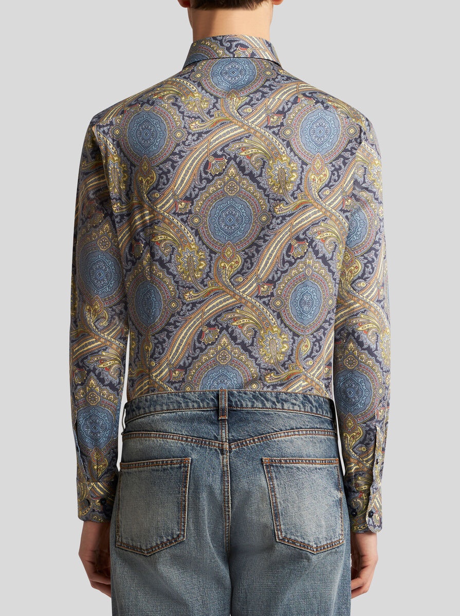 PRINTED COTTON SHIRT - 4