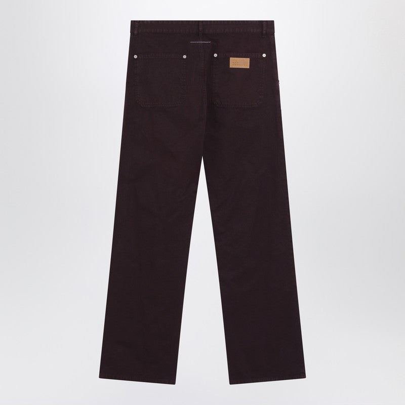 MM6 Maison Margiela cotton trousers - 2