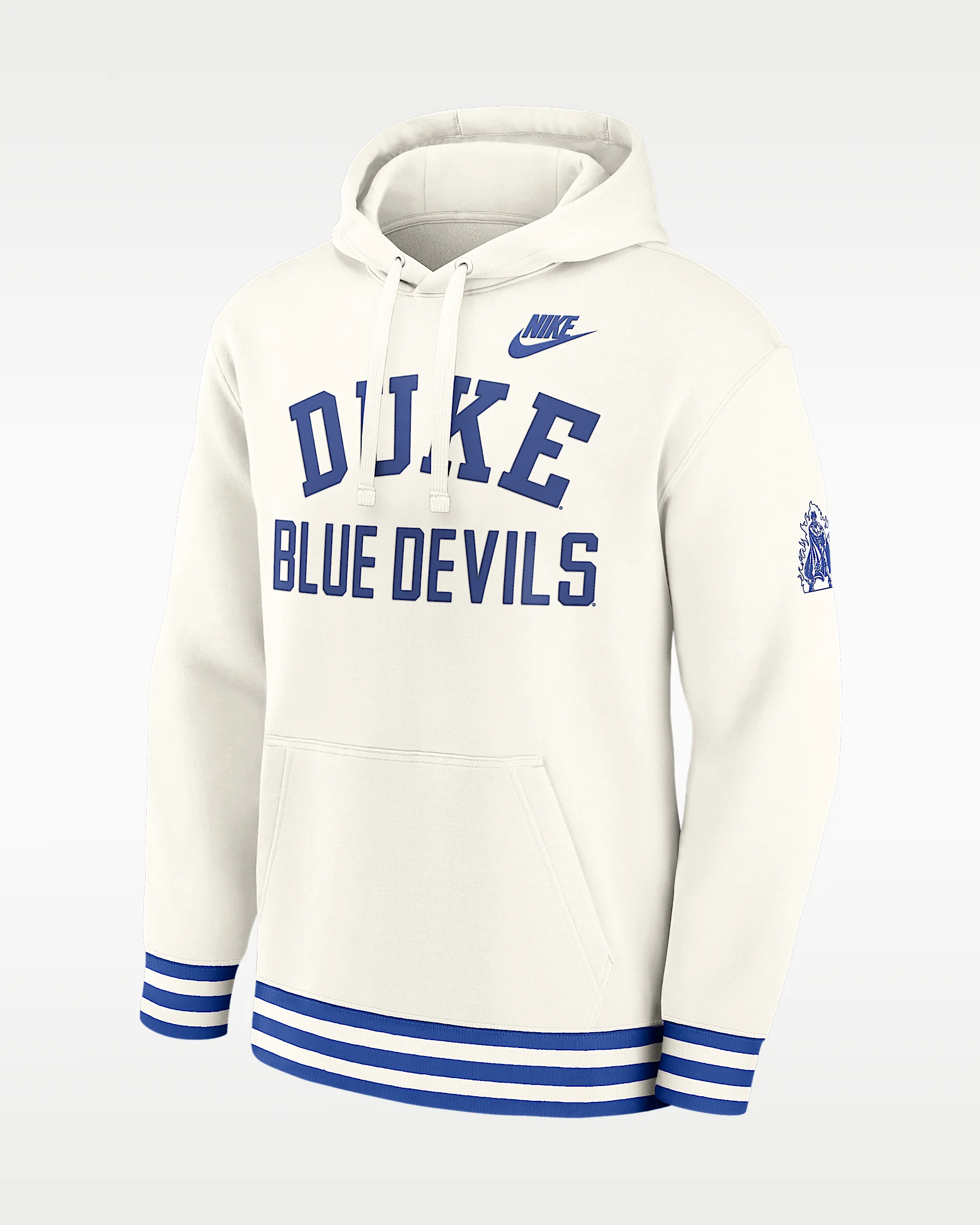 Duke Legacy Men's Nike College Pullover Hoodie - 1