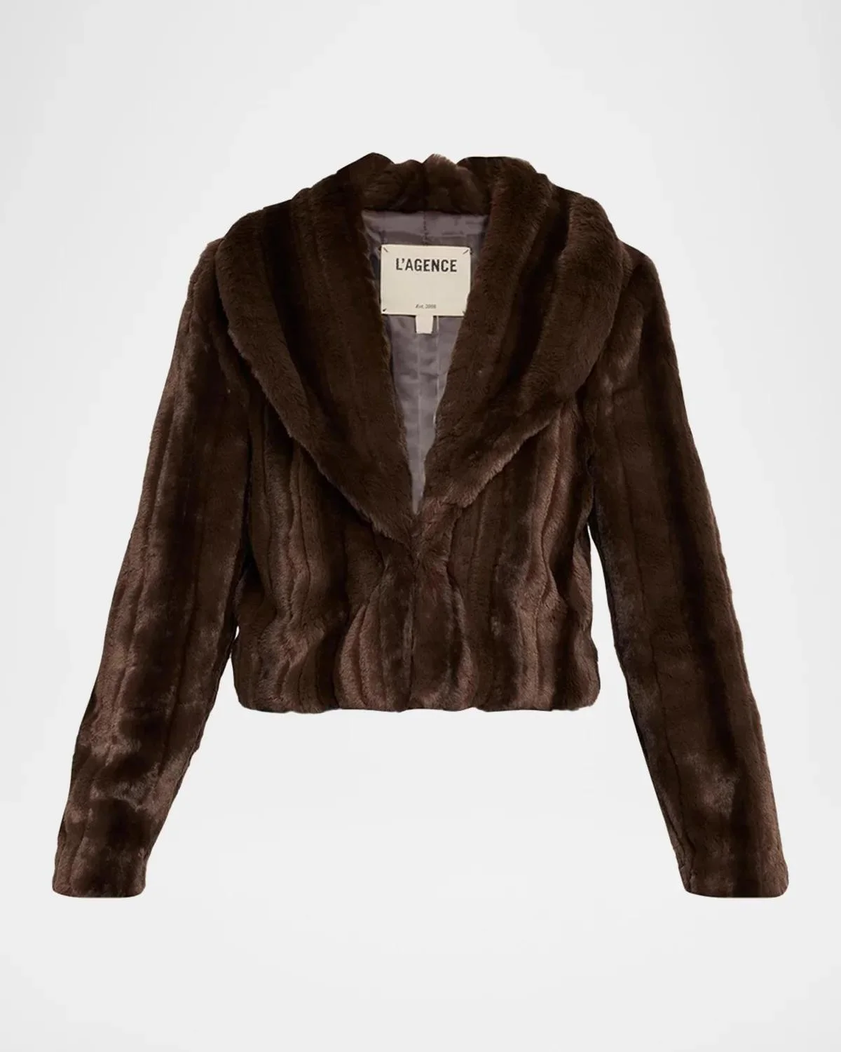 Davy Faux fur Cropped Jacket - 1