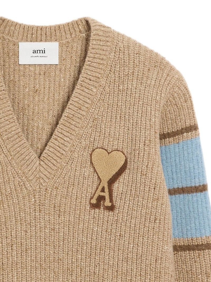 AMI Paris V-neck sweater outlook