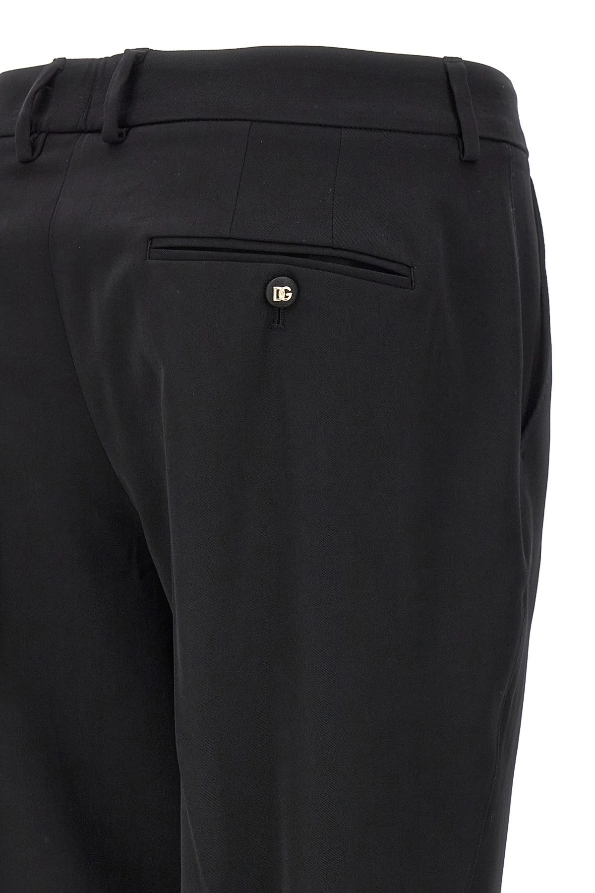 Wool canvas trousers - 5