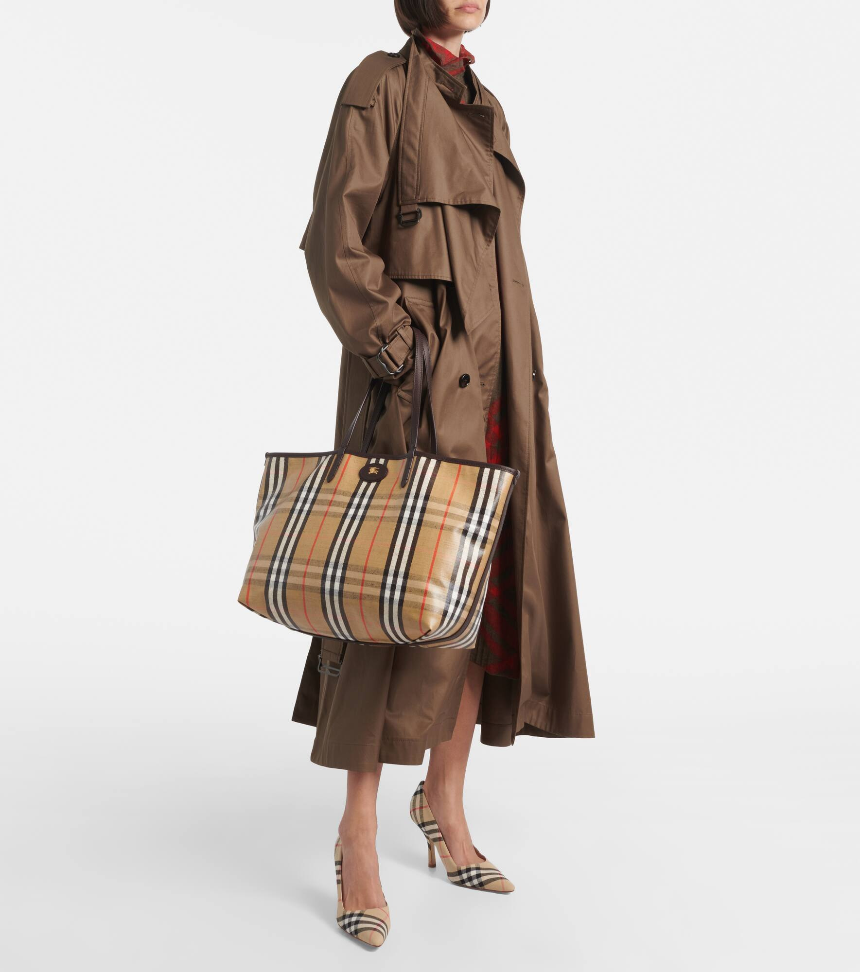 Highlands Medium jacquard tote bag - 5