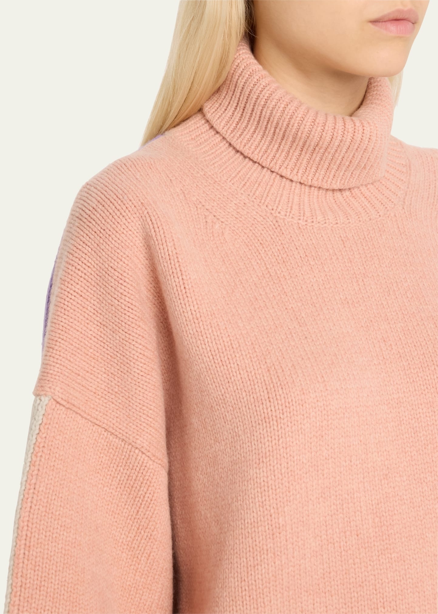 Wolfgang Colorblock Wool Turtleneck - 5