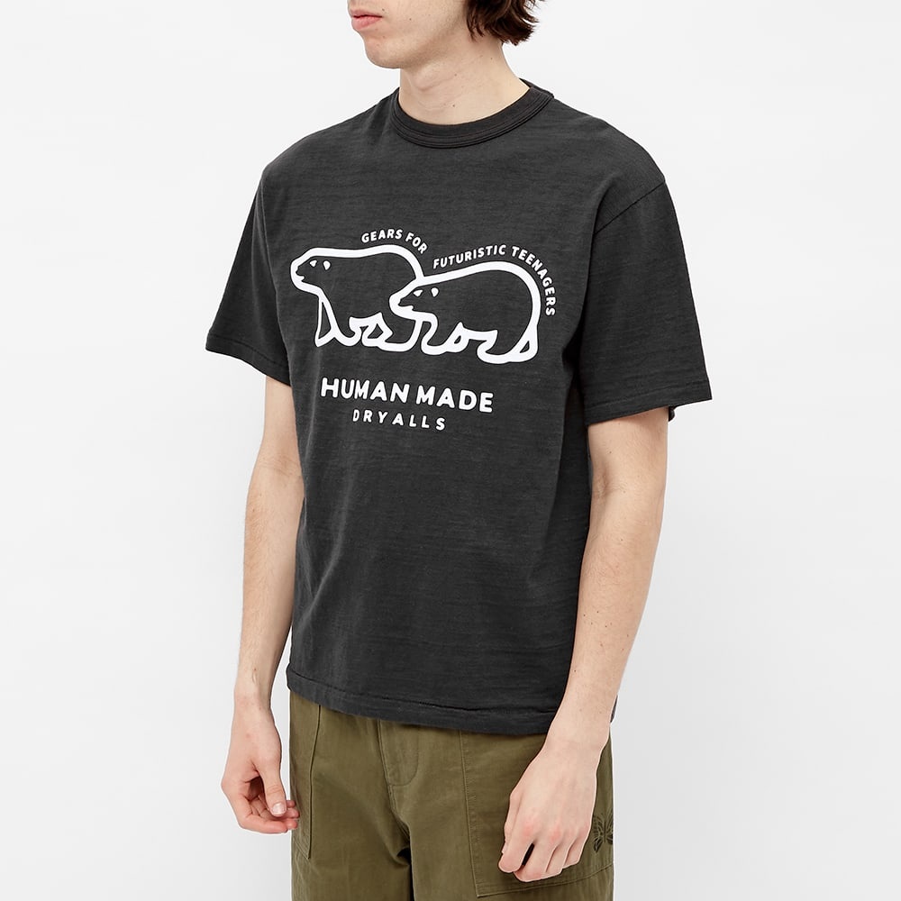 Human Made Polar Bear Outline Tee - 4