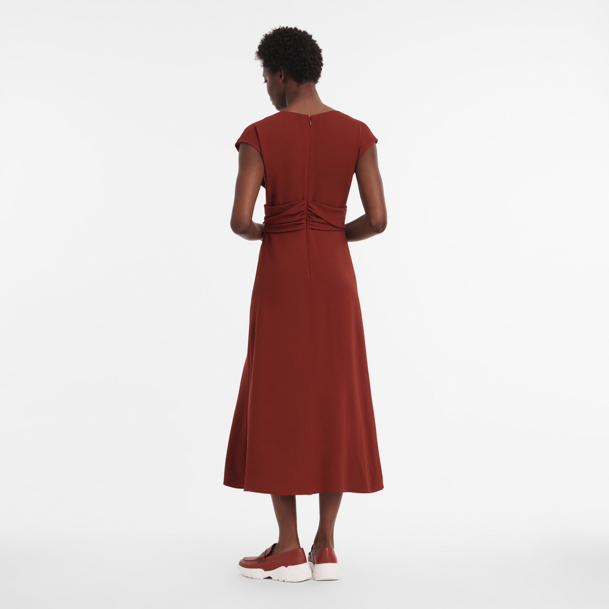 Fall-Winter 2023 Collection Dress Mahogany - OTHER - 4