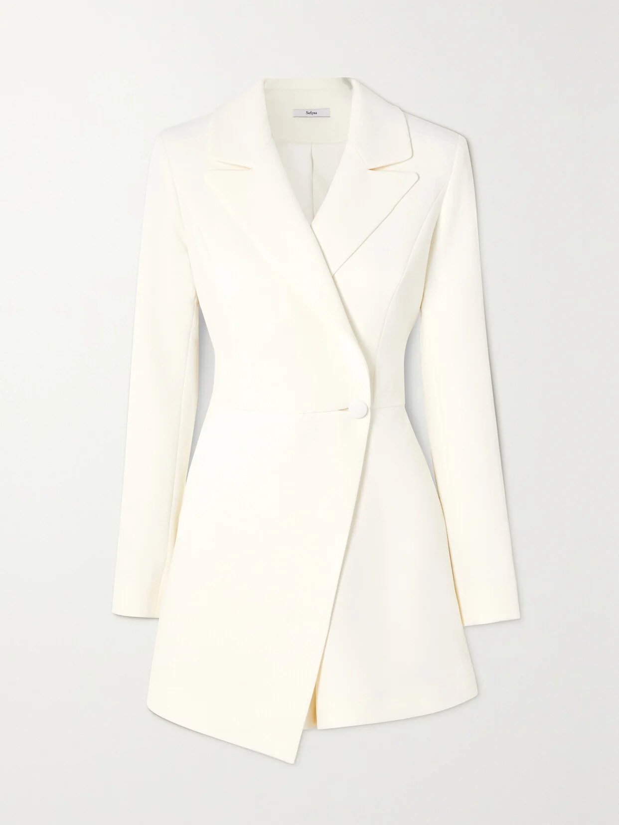 Trinidad Asymmetric Crepe Playsuit - 1