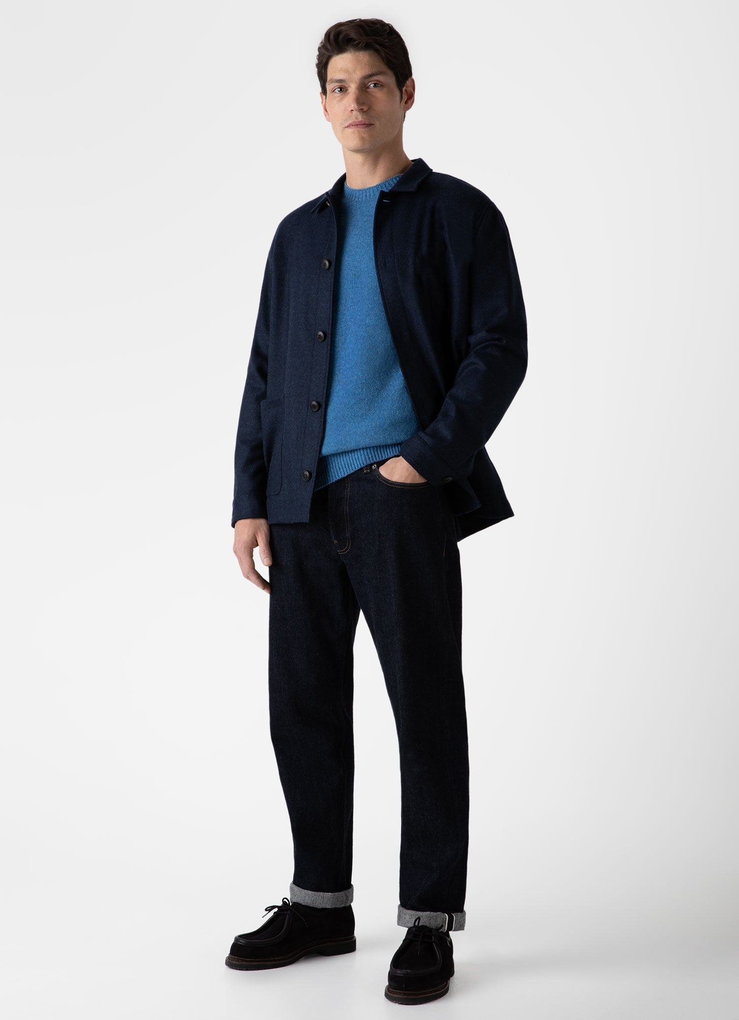 Lambswool Crew Neck Jumper - 3