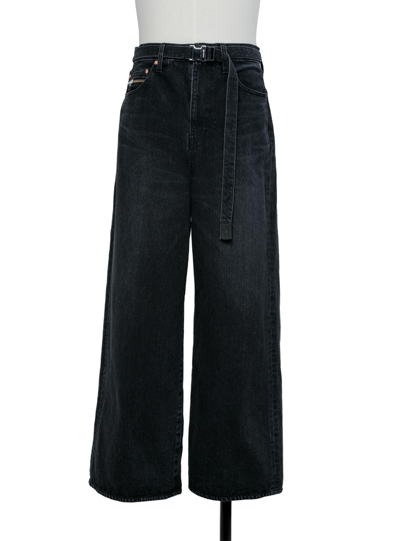 Wide Denim Pants 1