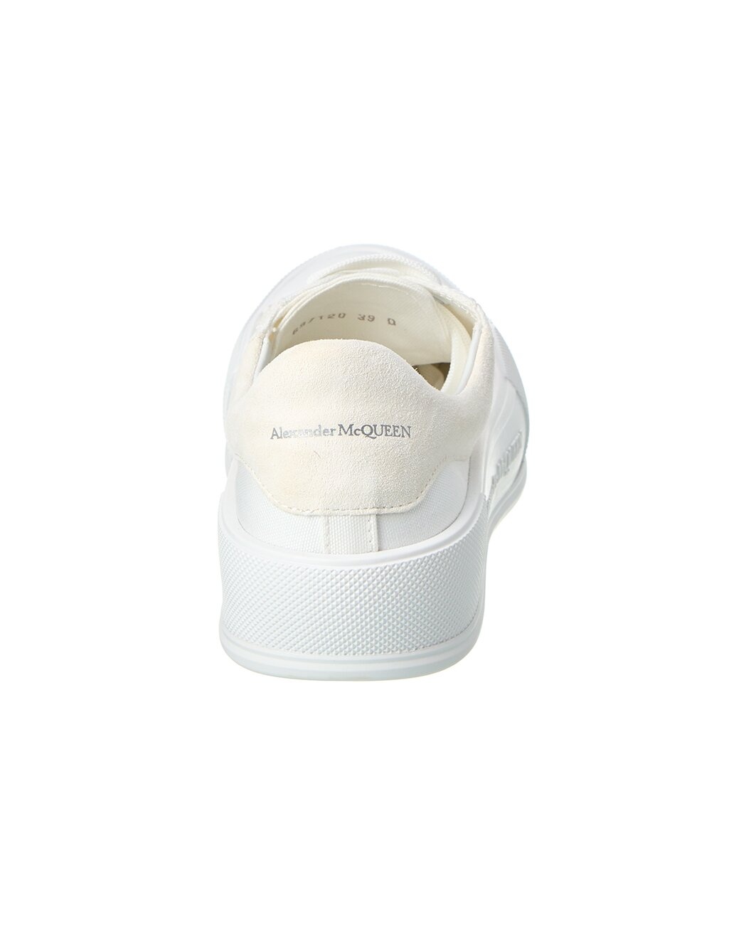 Alexander McQueen Deck Plimsoll Canvas & Suede Sneaker - 3