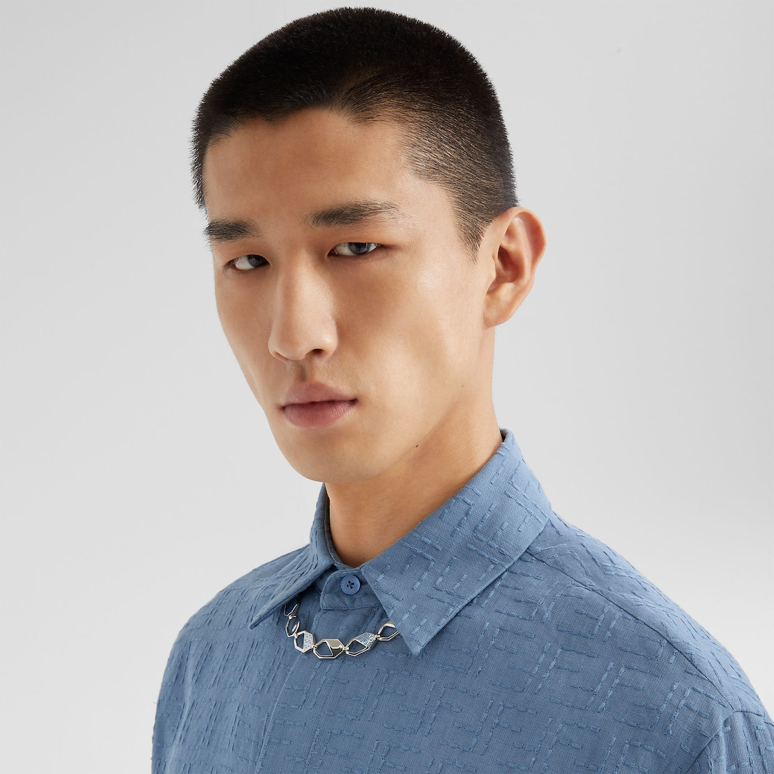 Fendi Hexagon Necklace - 3