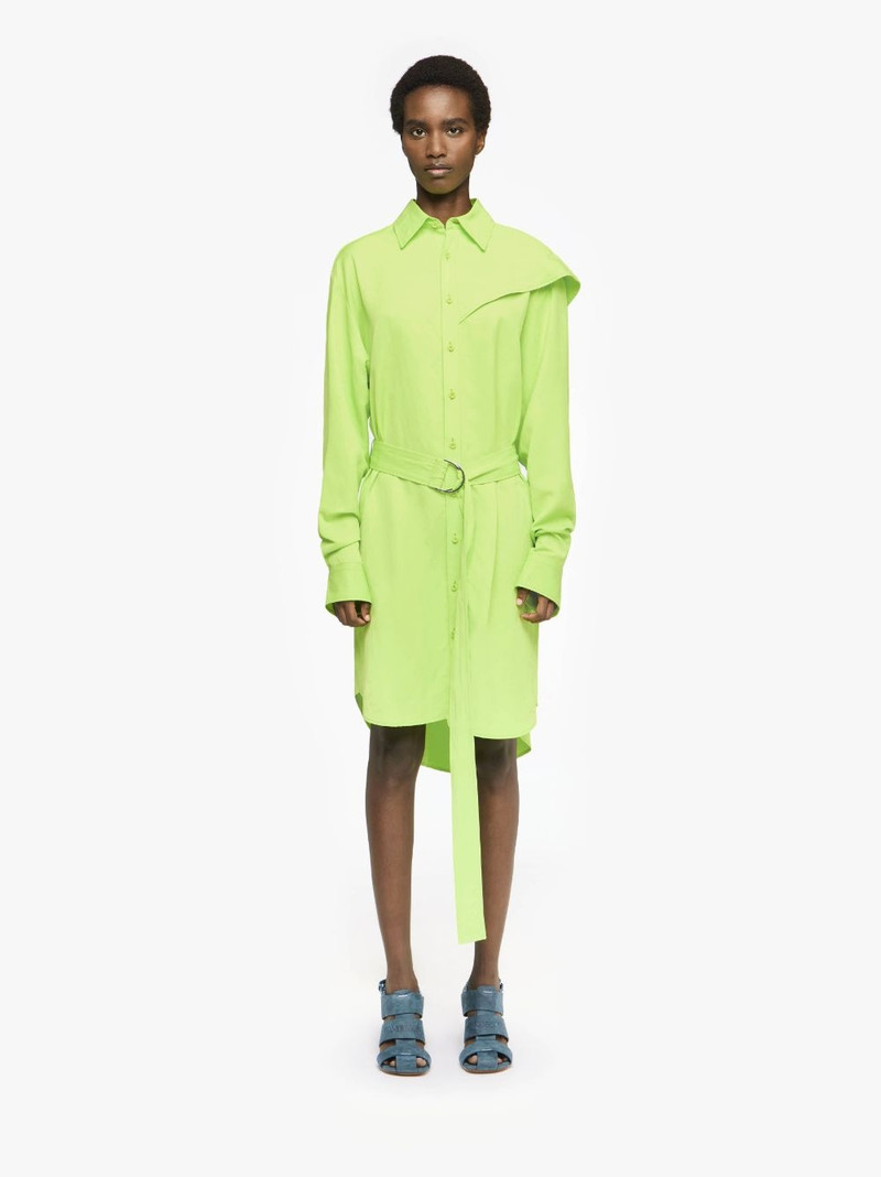 JW Anderson CAPE SHOULDER SHIRT DRESS outlook