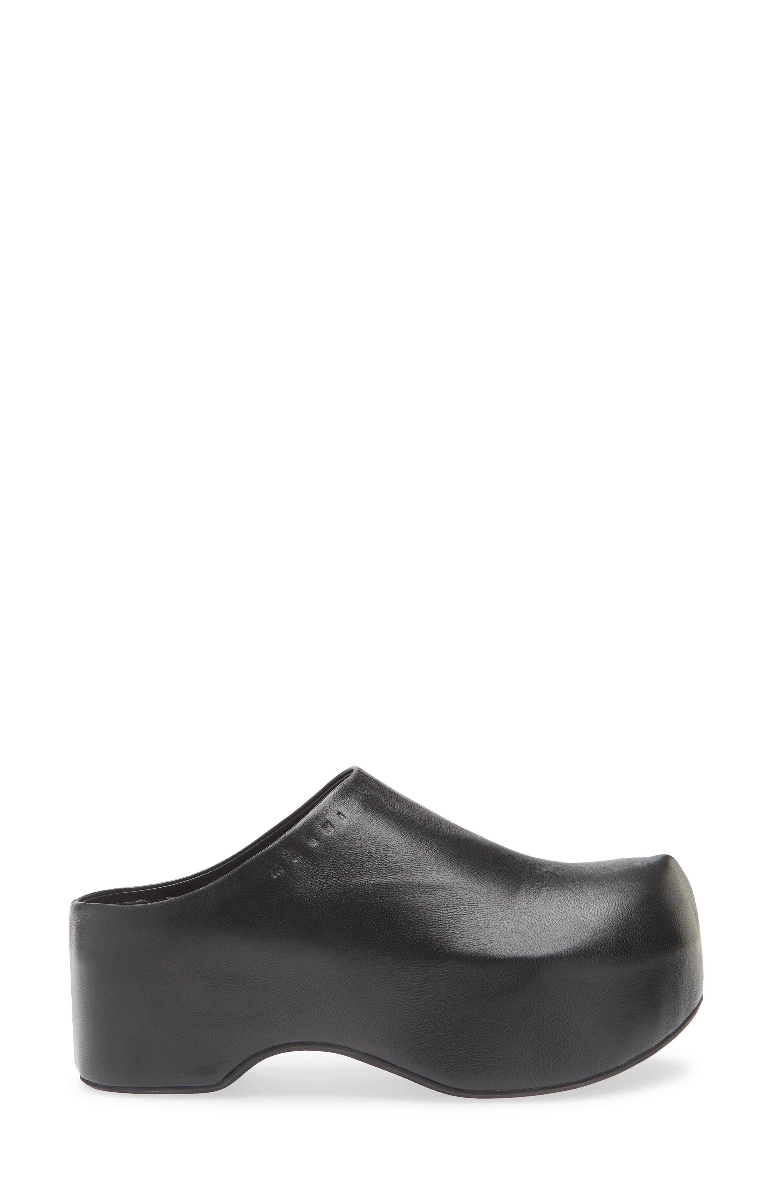 Marni Chunky Platform Clog in Black at Nordstrom - 3