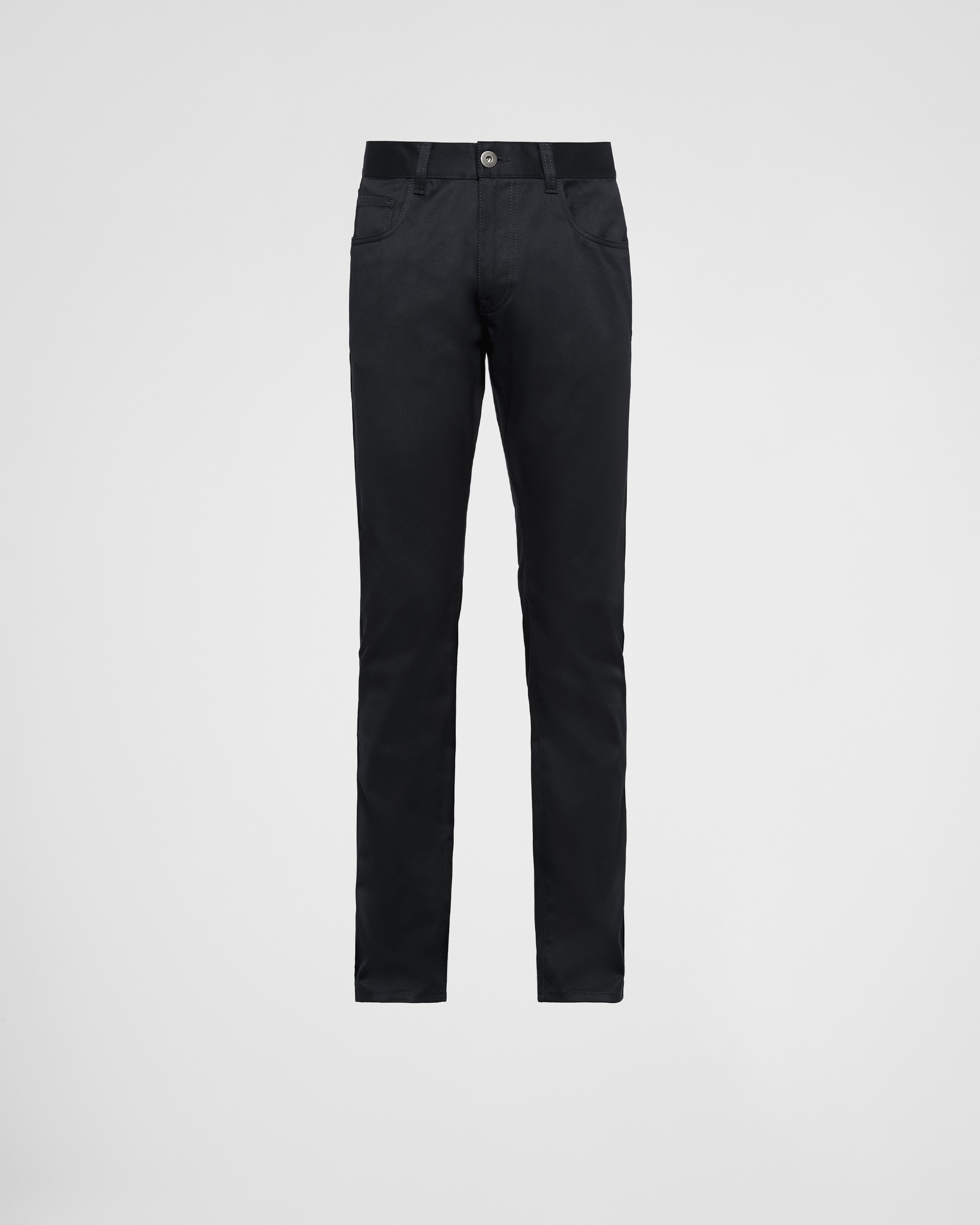 Five-pocket stretch drill pants - 1
