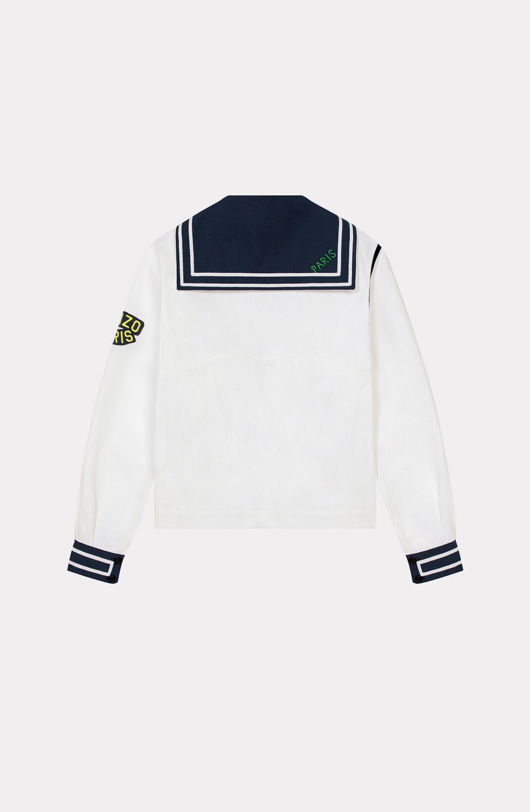 'KENZO Sailor' cropped shirt jacket - 2