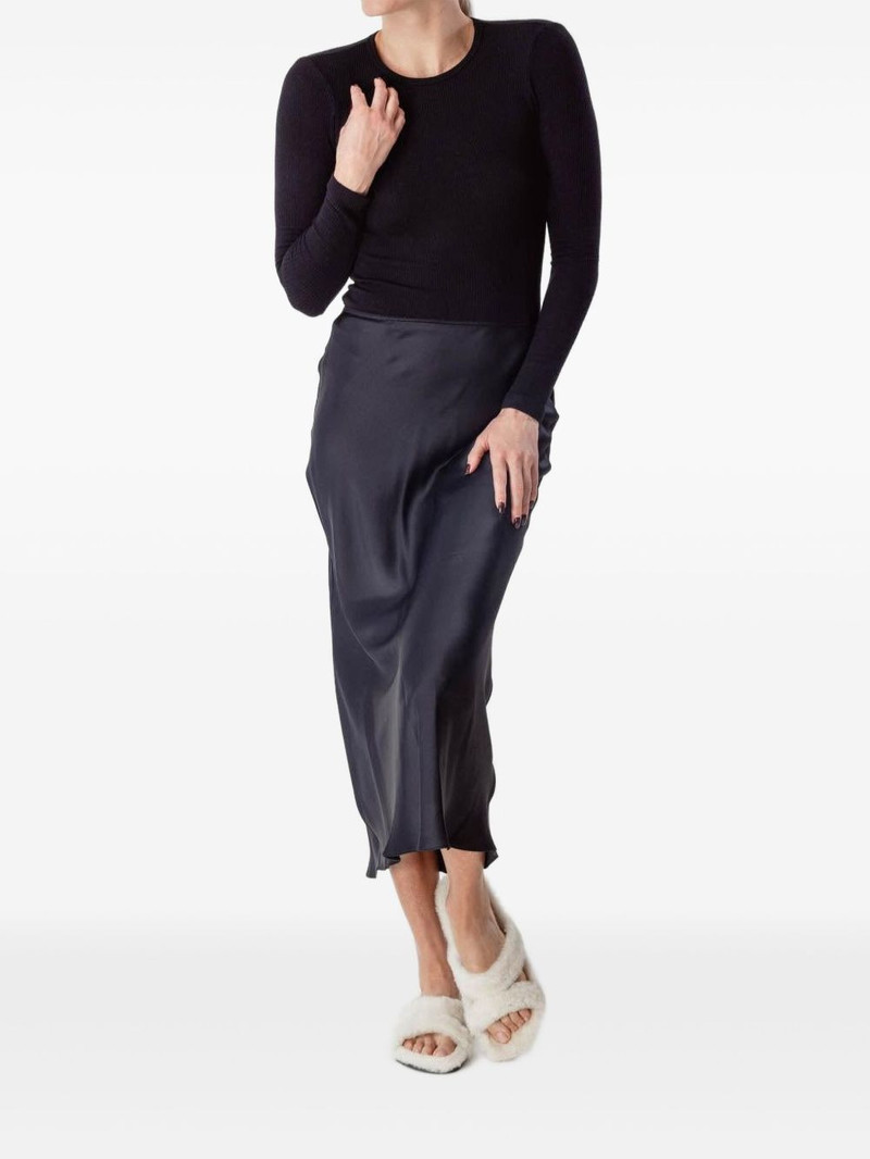 SABLYN Miranda bias-cut midi skirt outlook