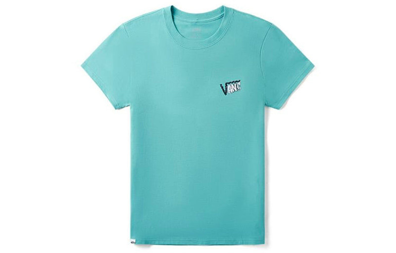 Vans (WMNS) Vans Back Large Cartoon Printing Short Sleeve Green VN0A4MNOJ29 outlook