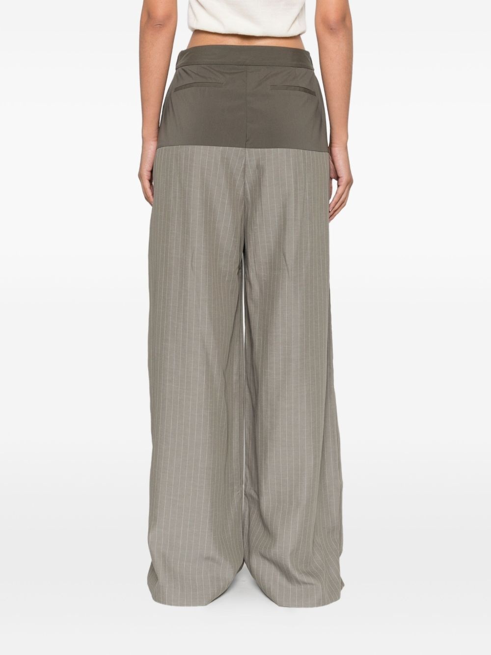 pinstriped trousers - 4