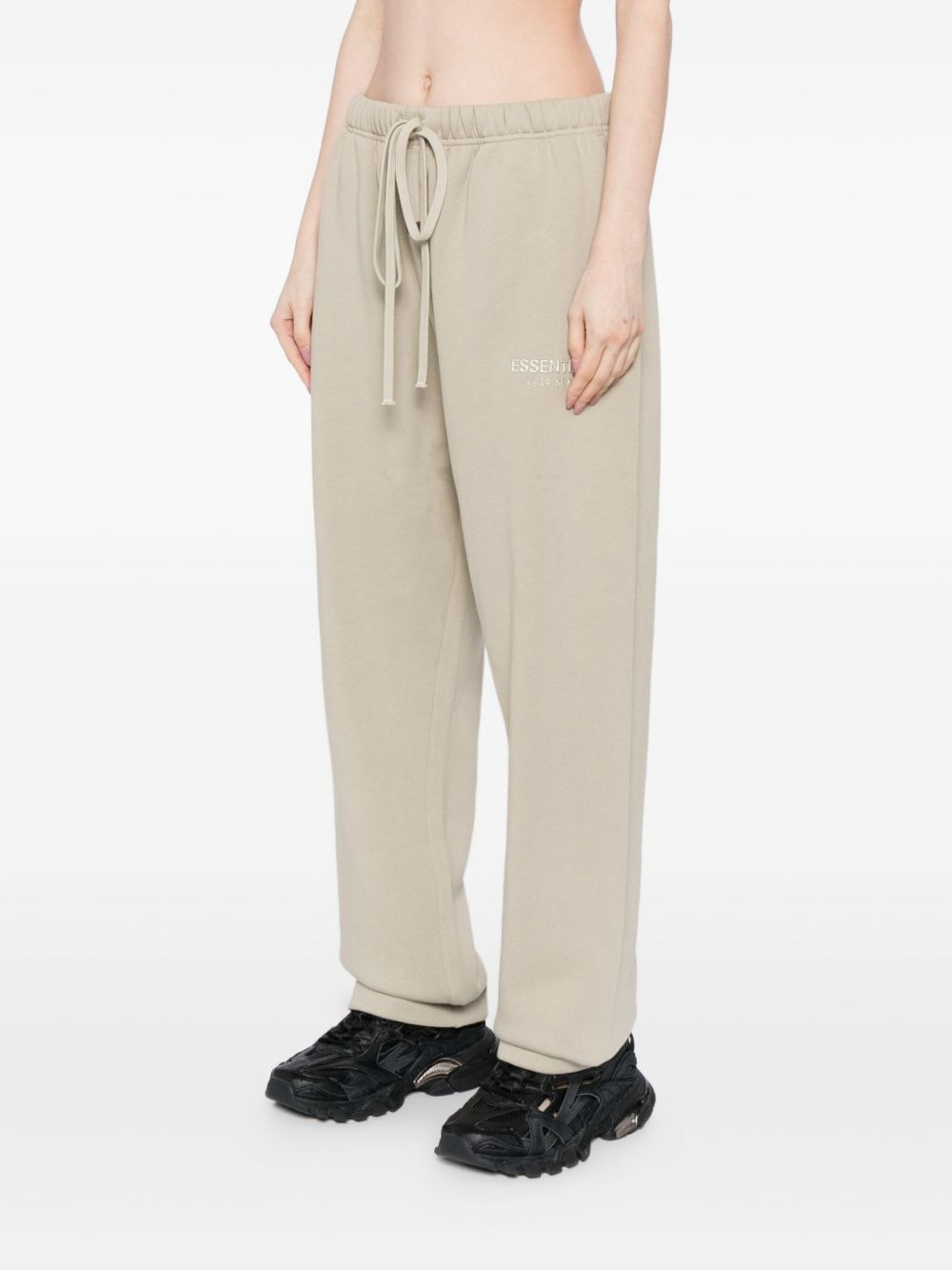 logo-embossed trousers - 3