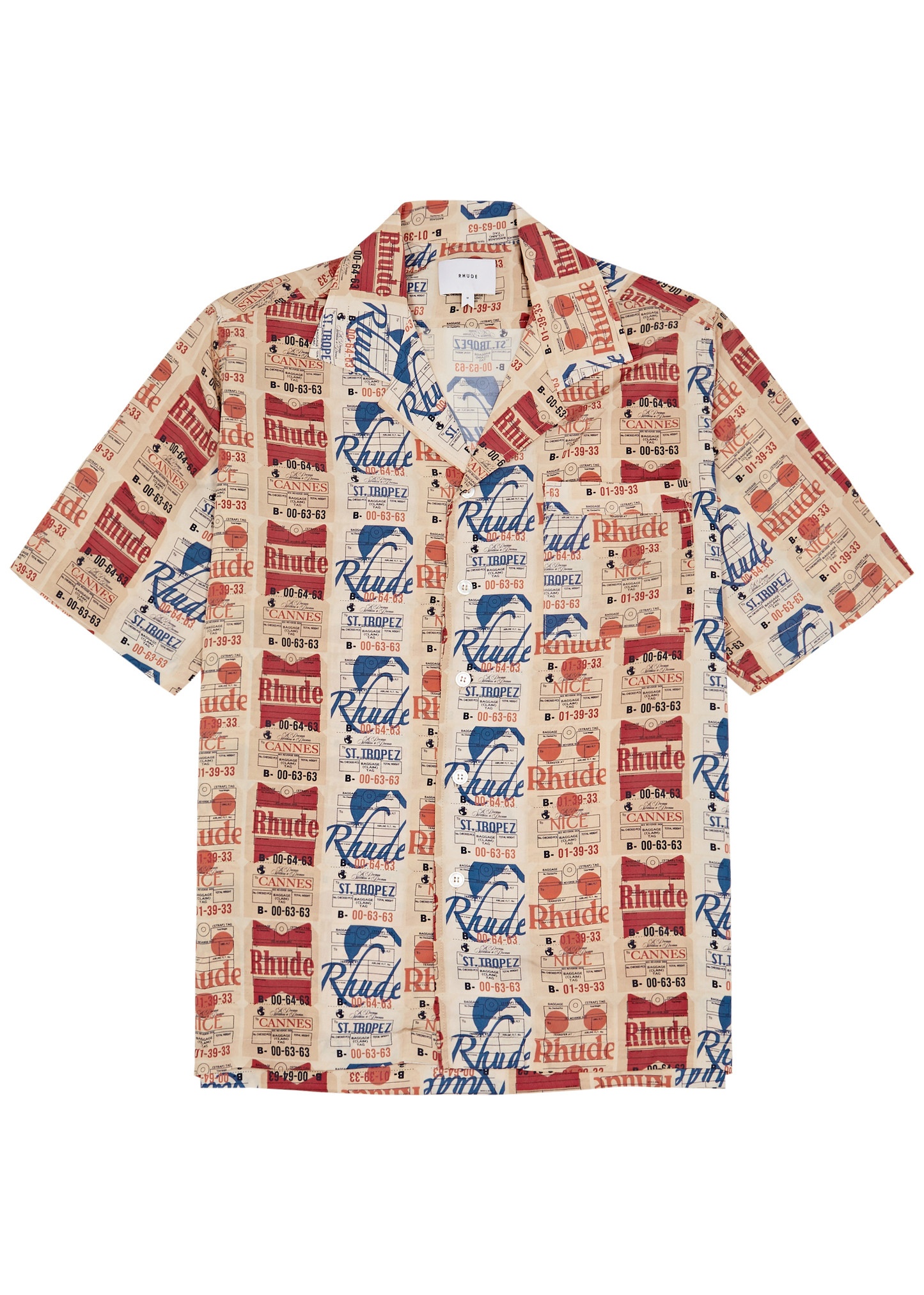 Voyage De Rhude printed silk shirt - 1