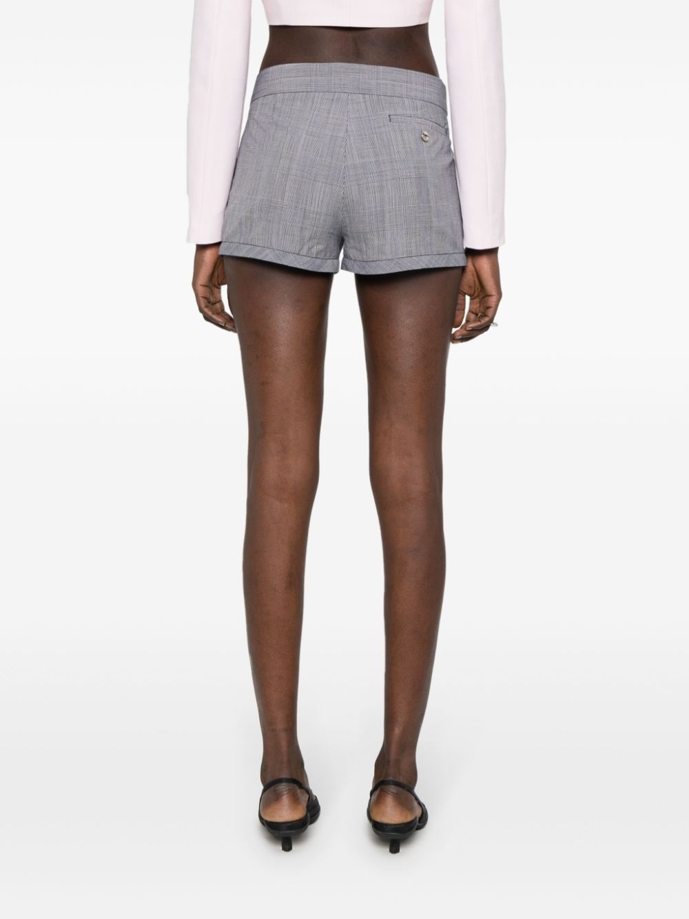 tailored wool shorts - 4