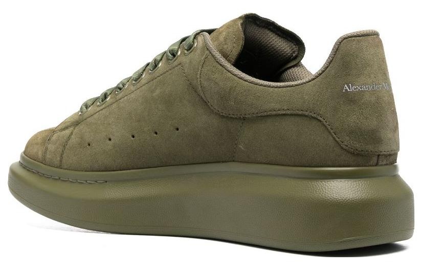 Alexander McQueen Oversized Sneaker 'Moss Green Suede' 688520WIA5L3329 - 5