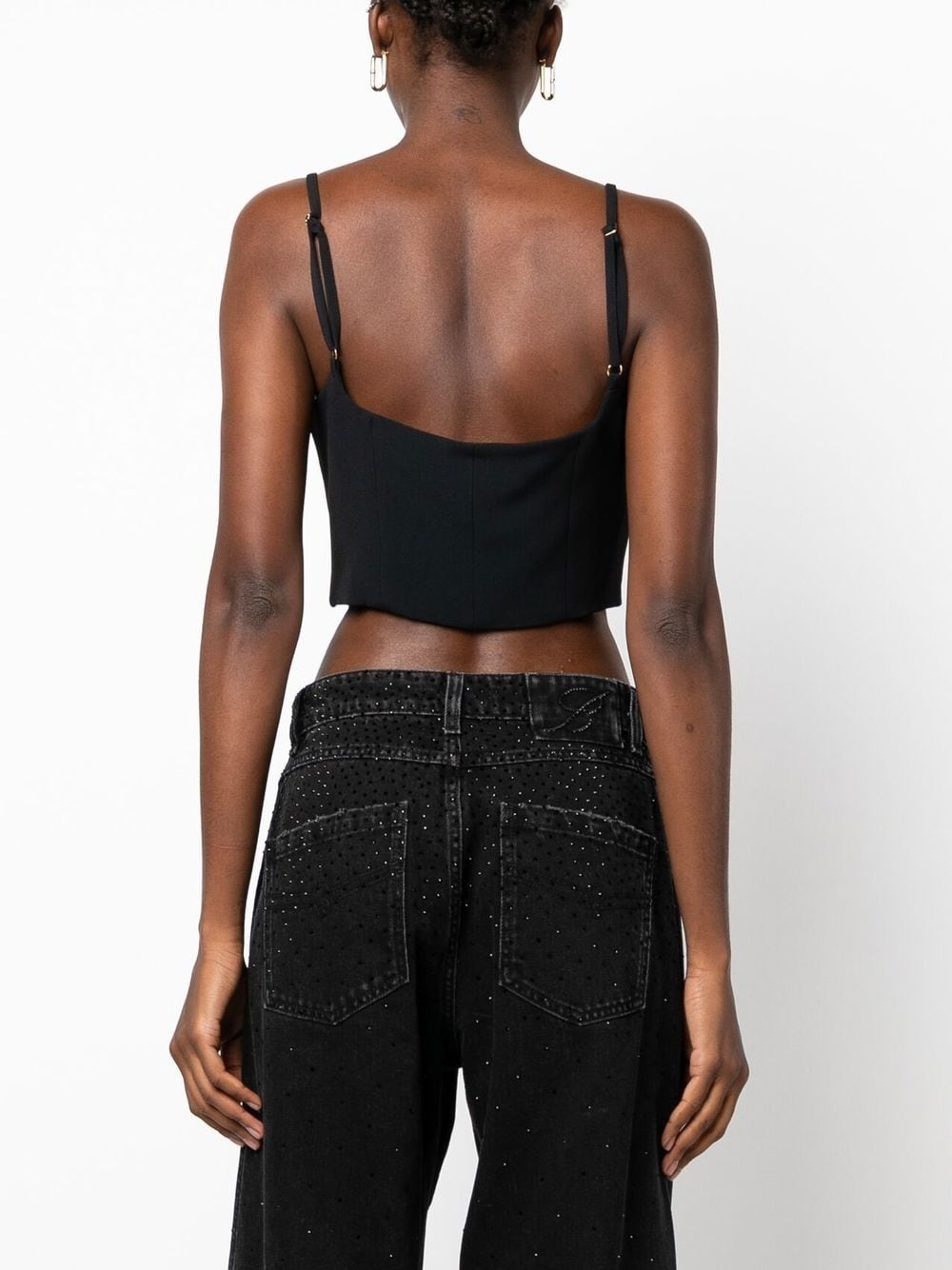 heart-patch crop-top - 4