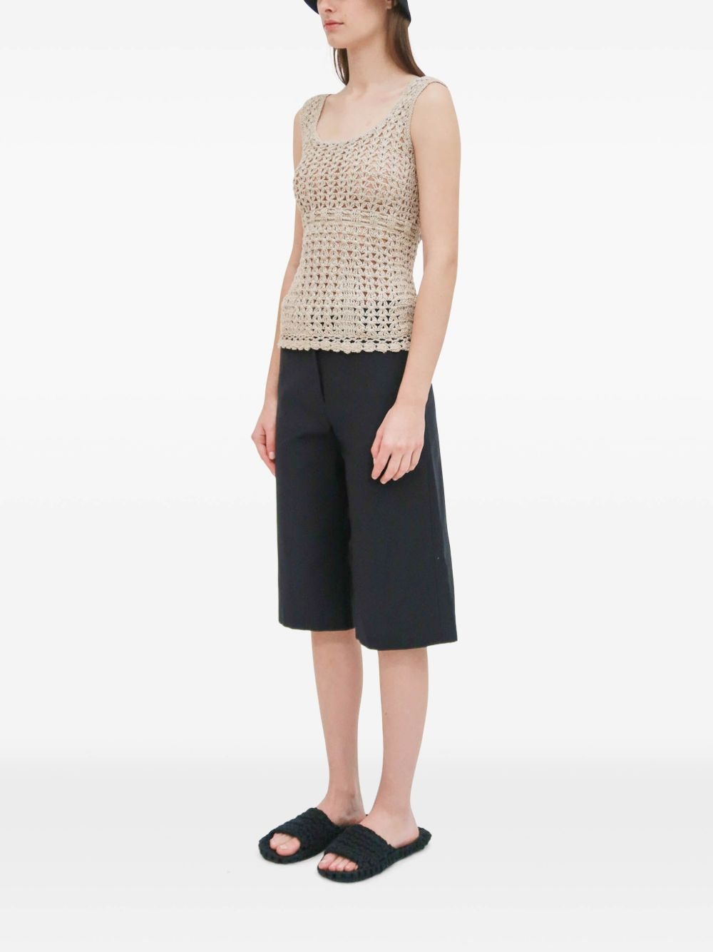 crochet-knit top - 5