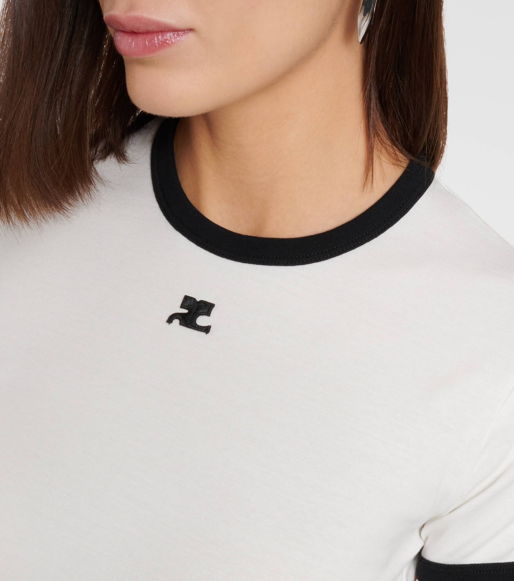 Logo cotton jersey T-shirt - 5