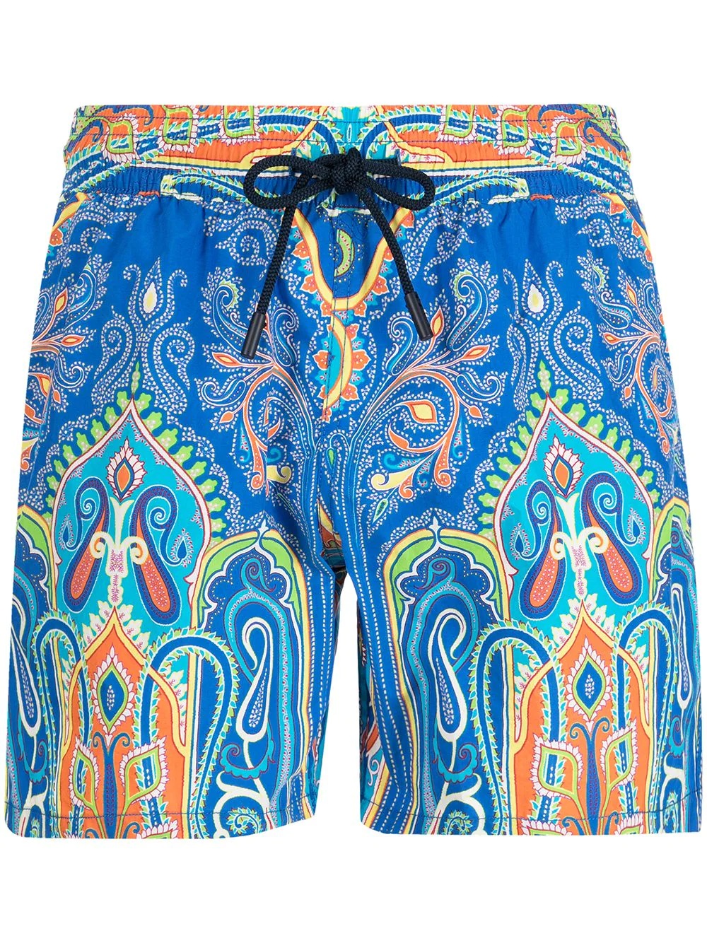 paisley-print swim shorts - 1