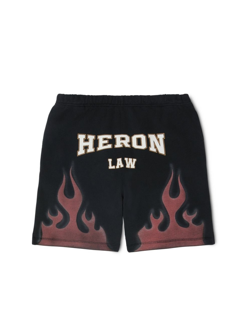 Heron Law Flames Sweatshorts 1