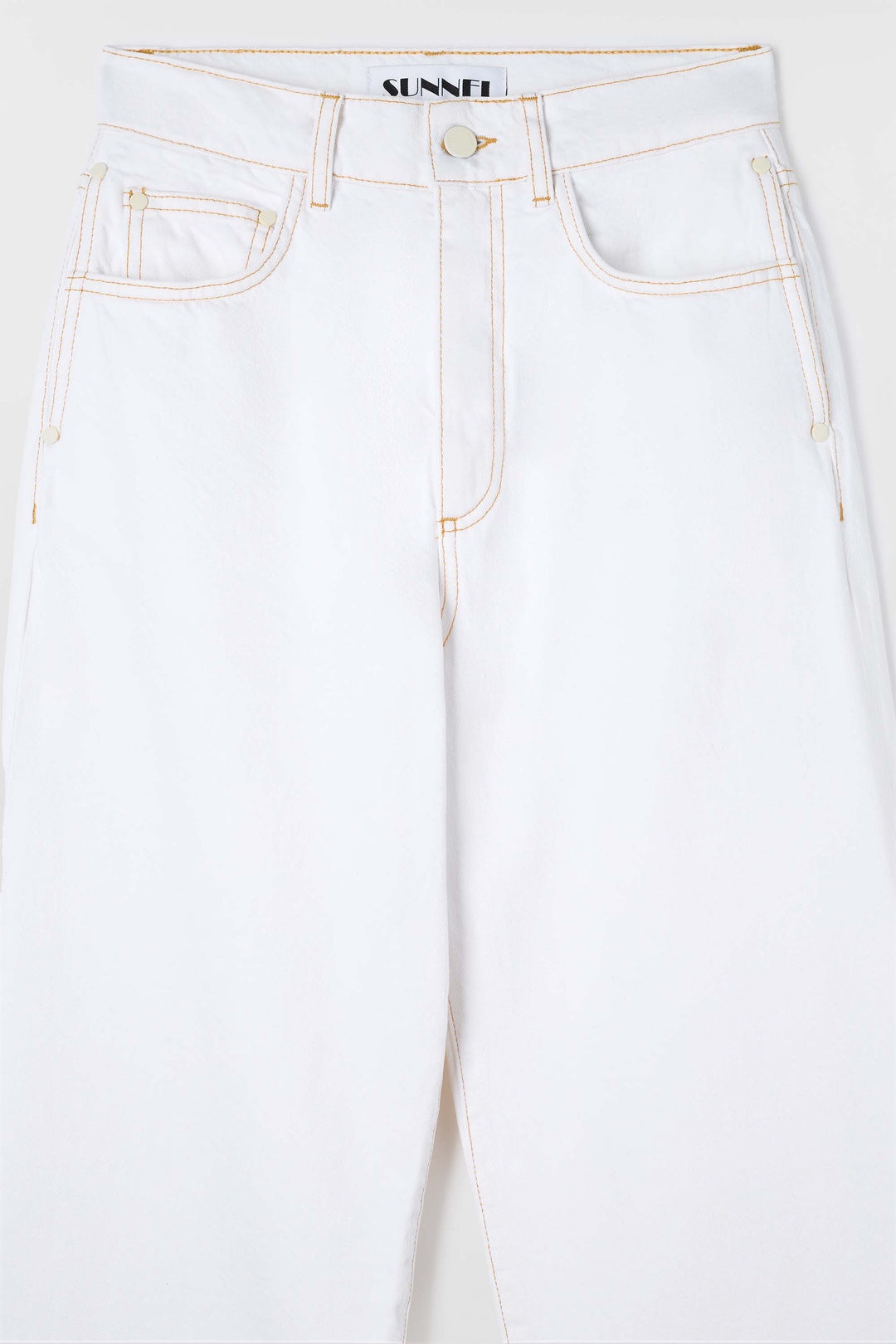 TAPERED PANTS / optical white - 5