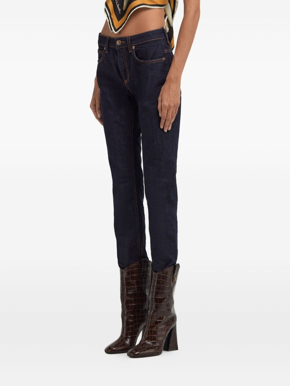 five-pocket denim jeans - 4