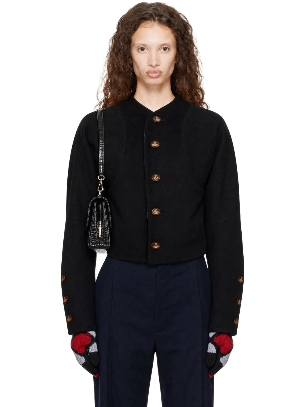 Black Pourpoint Jacket - 1