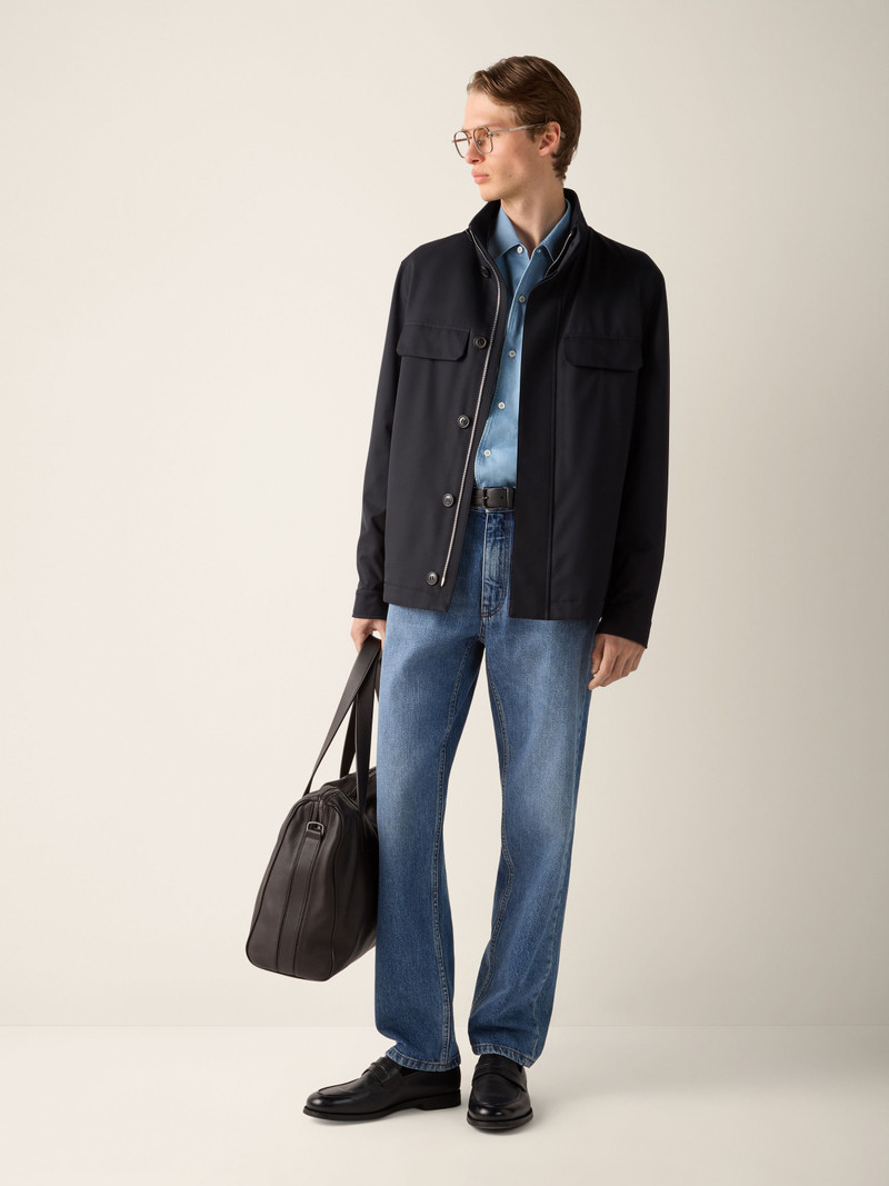 ZEGNA MICROFIBER MOTORIN 125CC FIELD JACKET outlook