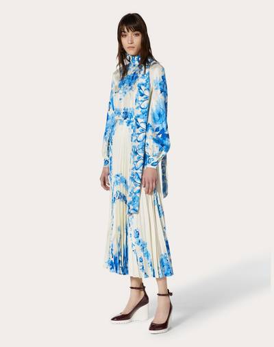 Valentino Printed Twill Dress outlook