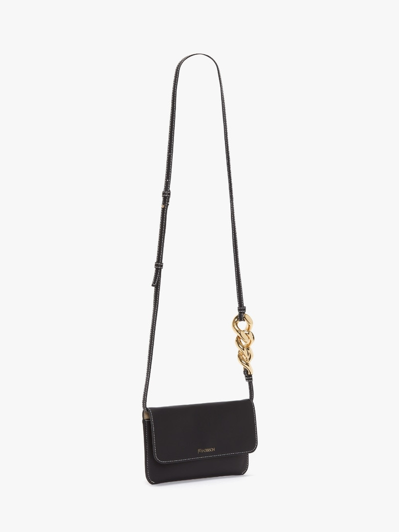 JW Anderson LEATHER PHONE CHAIN POUCH outlook