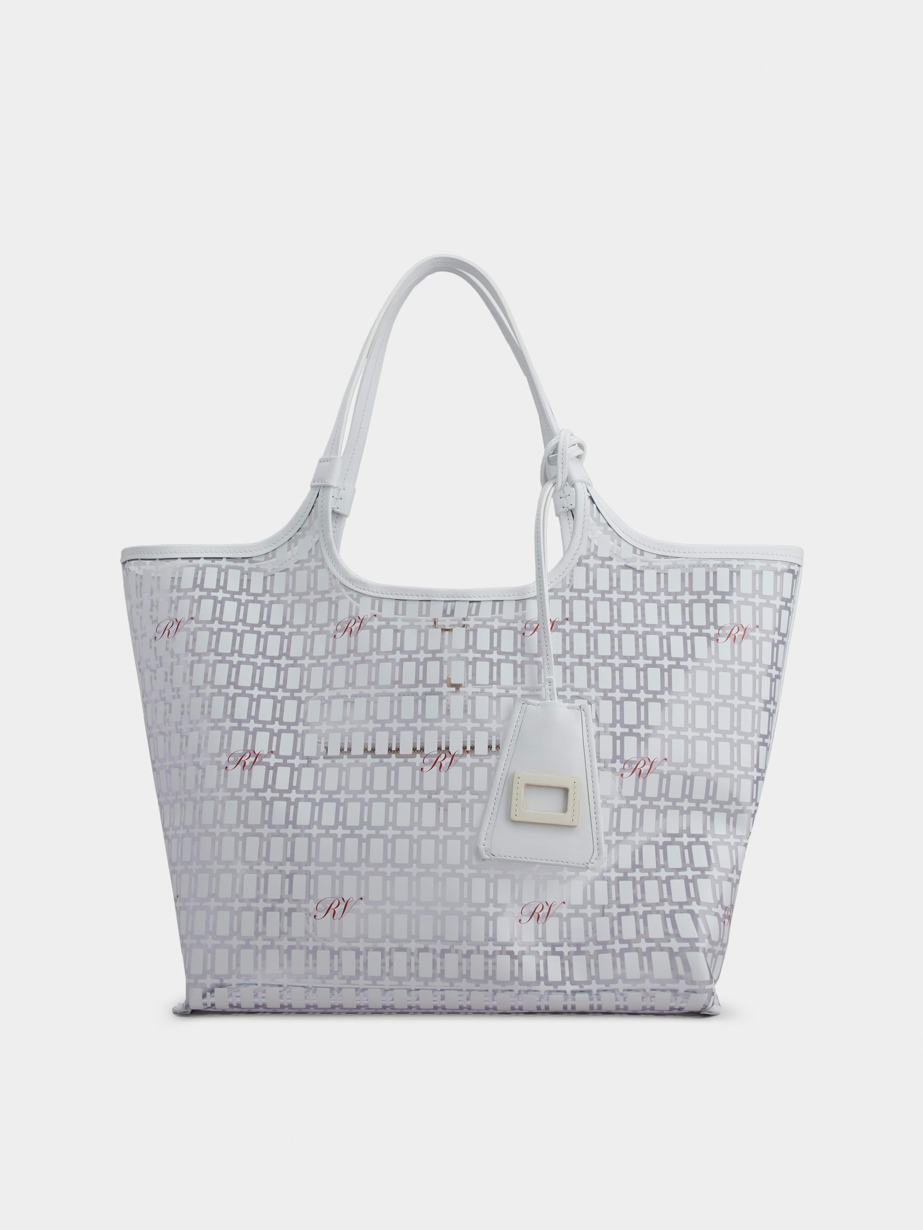 Roger Vivier Grand Vivier Medium Pvc Shopping Bag