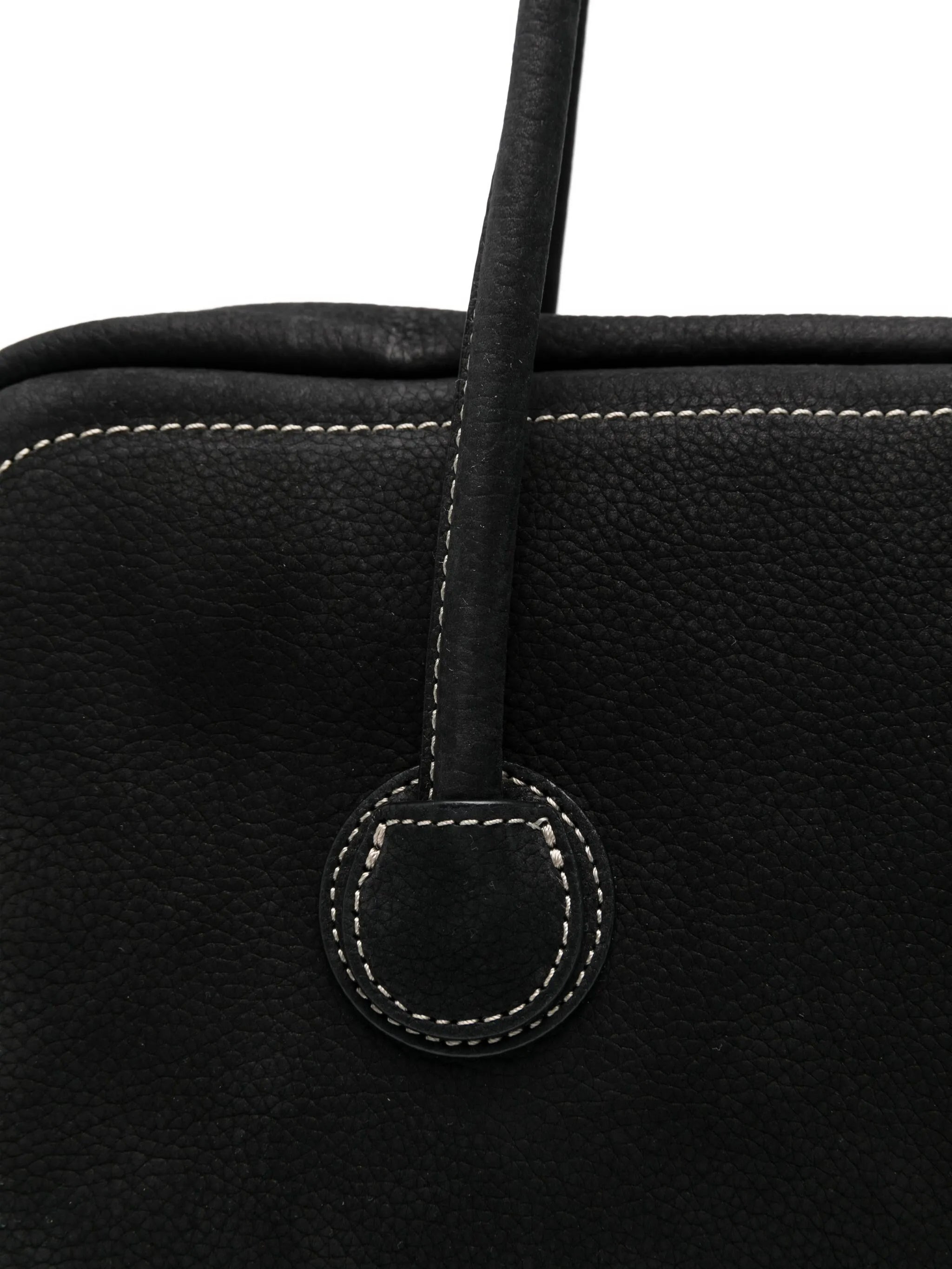Margesherwood Top-handle Calf-suede Shoulder Bag - 4