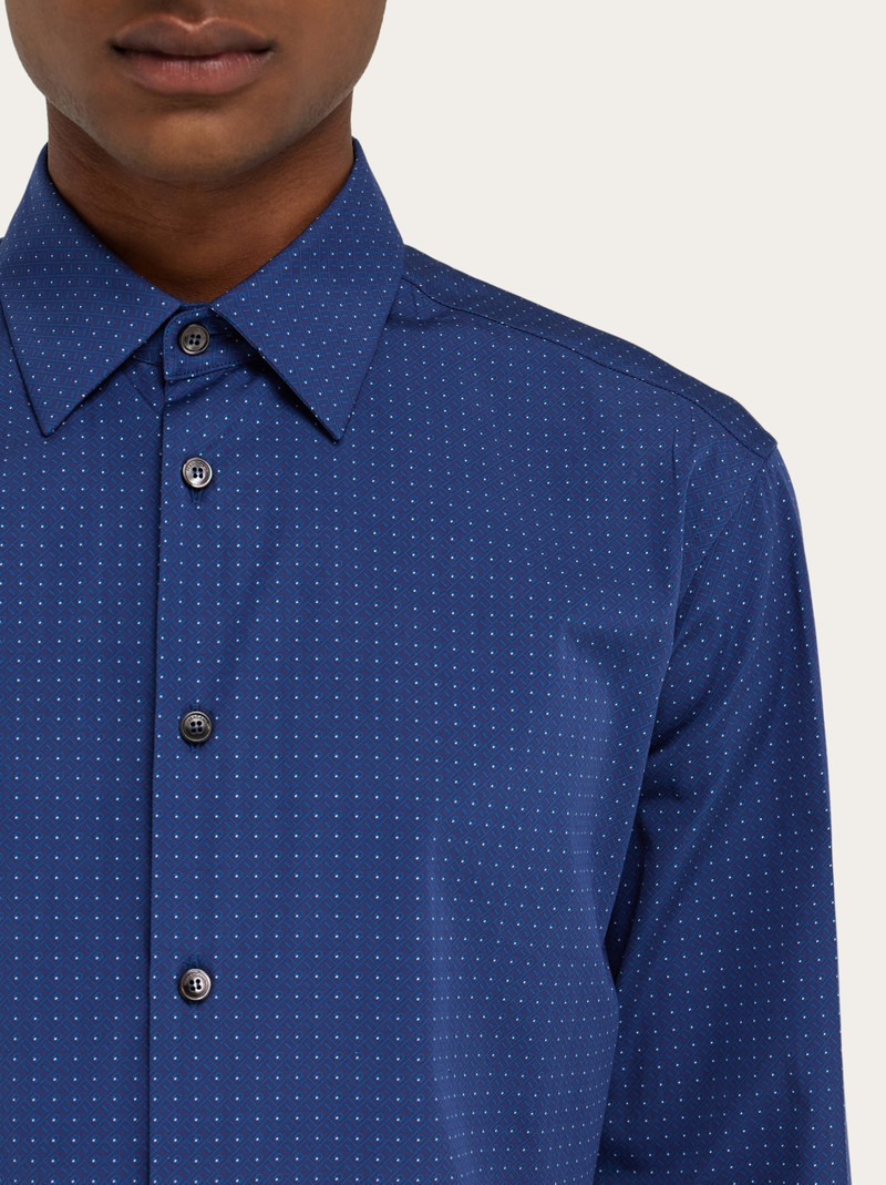 Shirt with micro print detail 4
