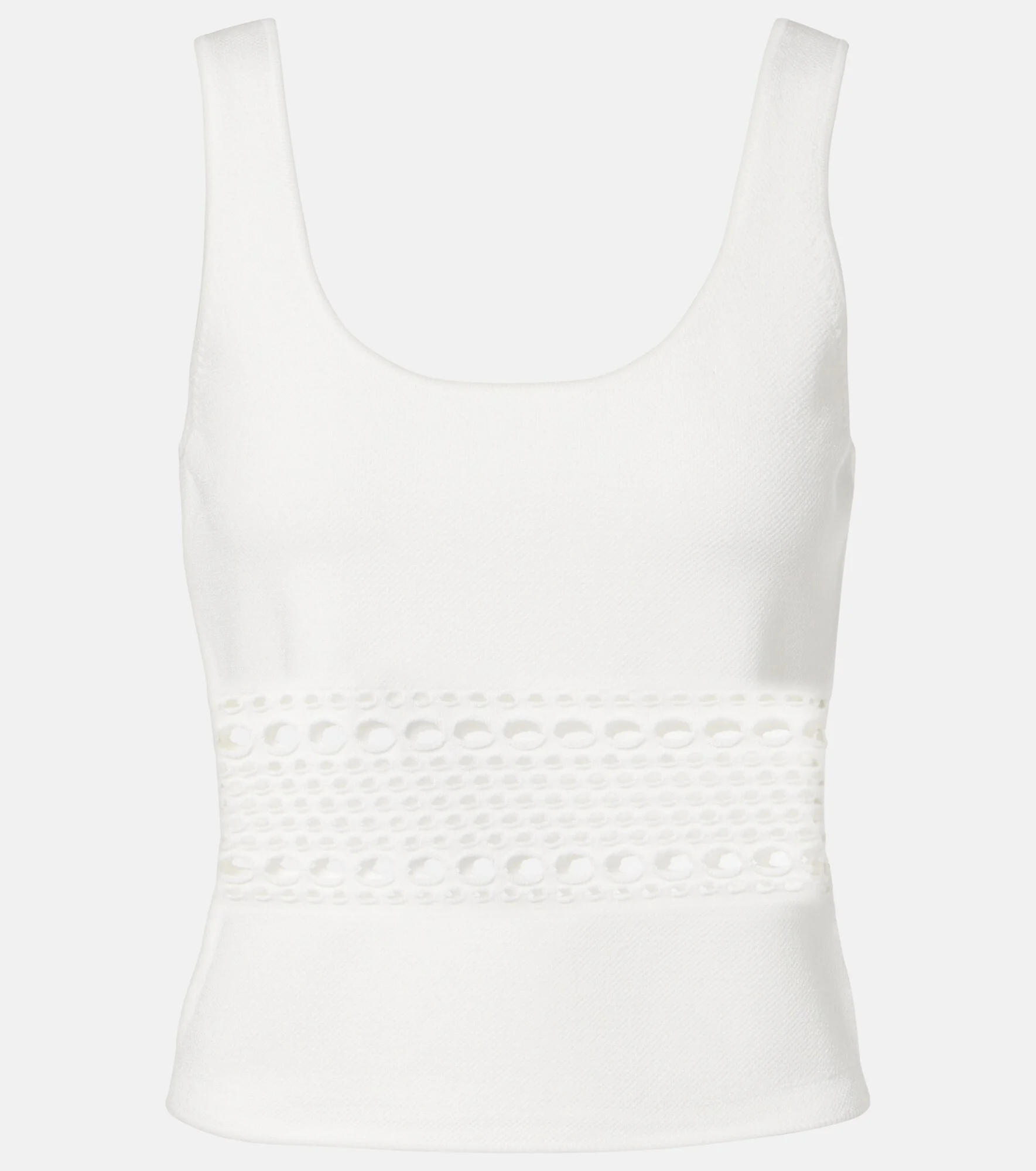 Fitzgerald open-knit tank top - 1