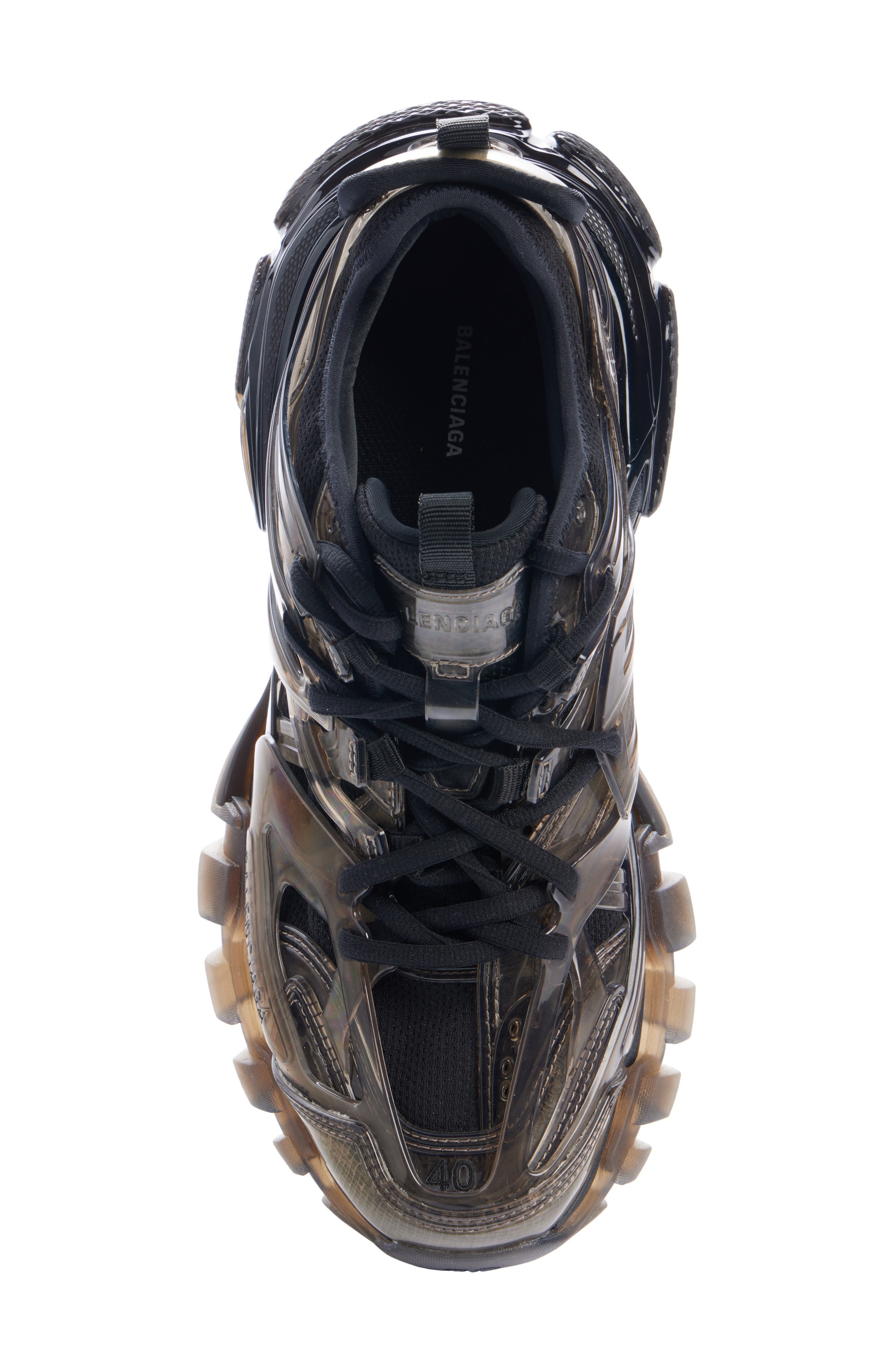 Balenciaga Track Jelly Sneaker in 1000 Black at Nordstrom - 4