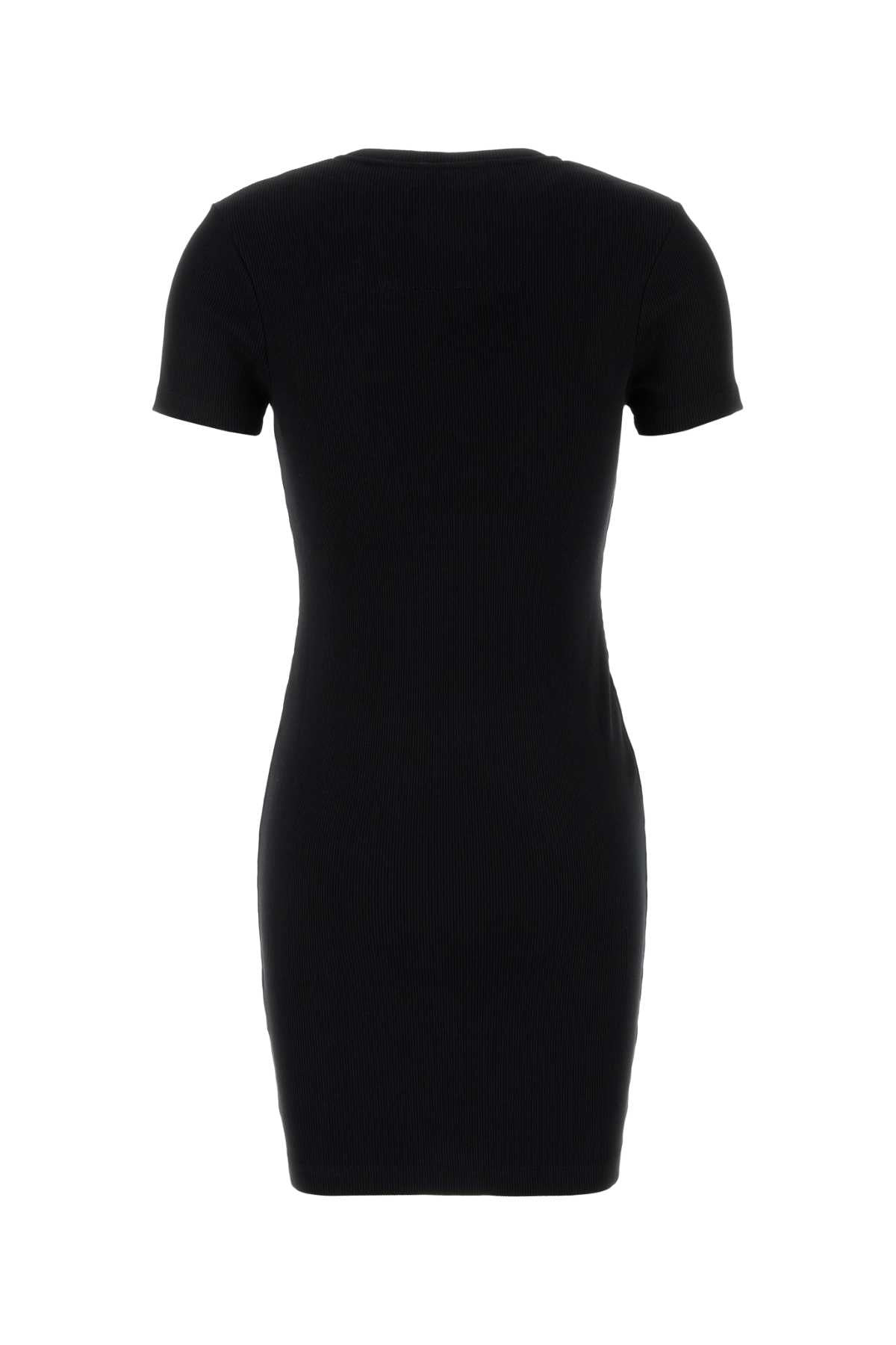Givenchy Women Black Stretch Cotton Dress - 2