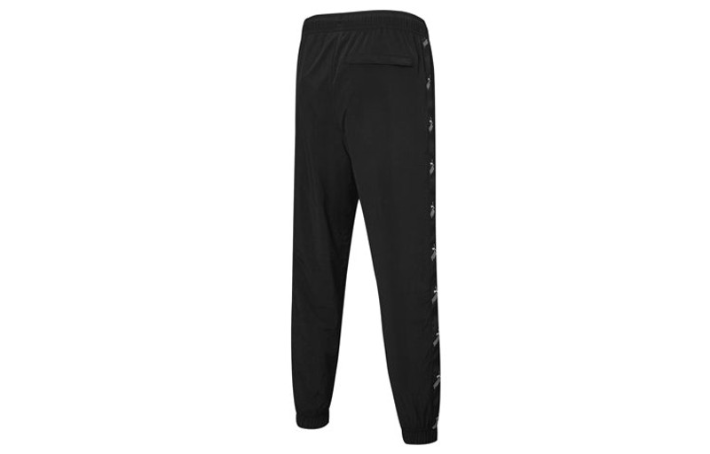PUMA PUMA Tracksuit Pants 'Black White' 530694-01 outlook