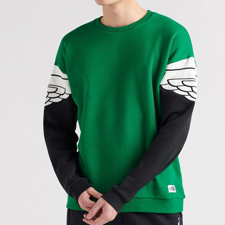 Men's Air Jordan Round Neck Sports Green AO0426-302 - 2