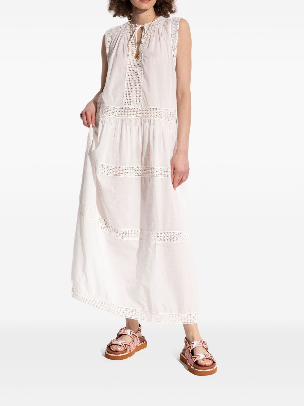 patterned sandals - 5