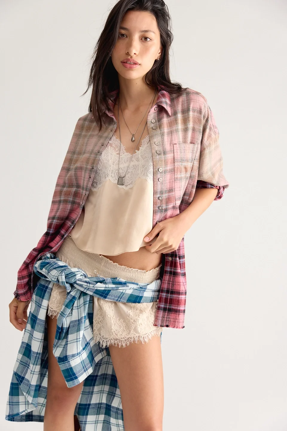 We The Free Lexi Plaid Button Down - 1