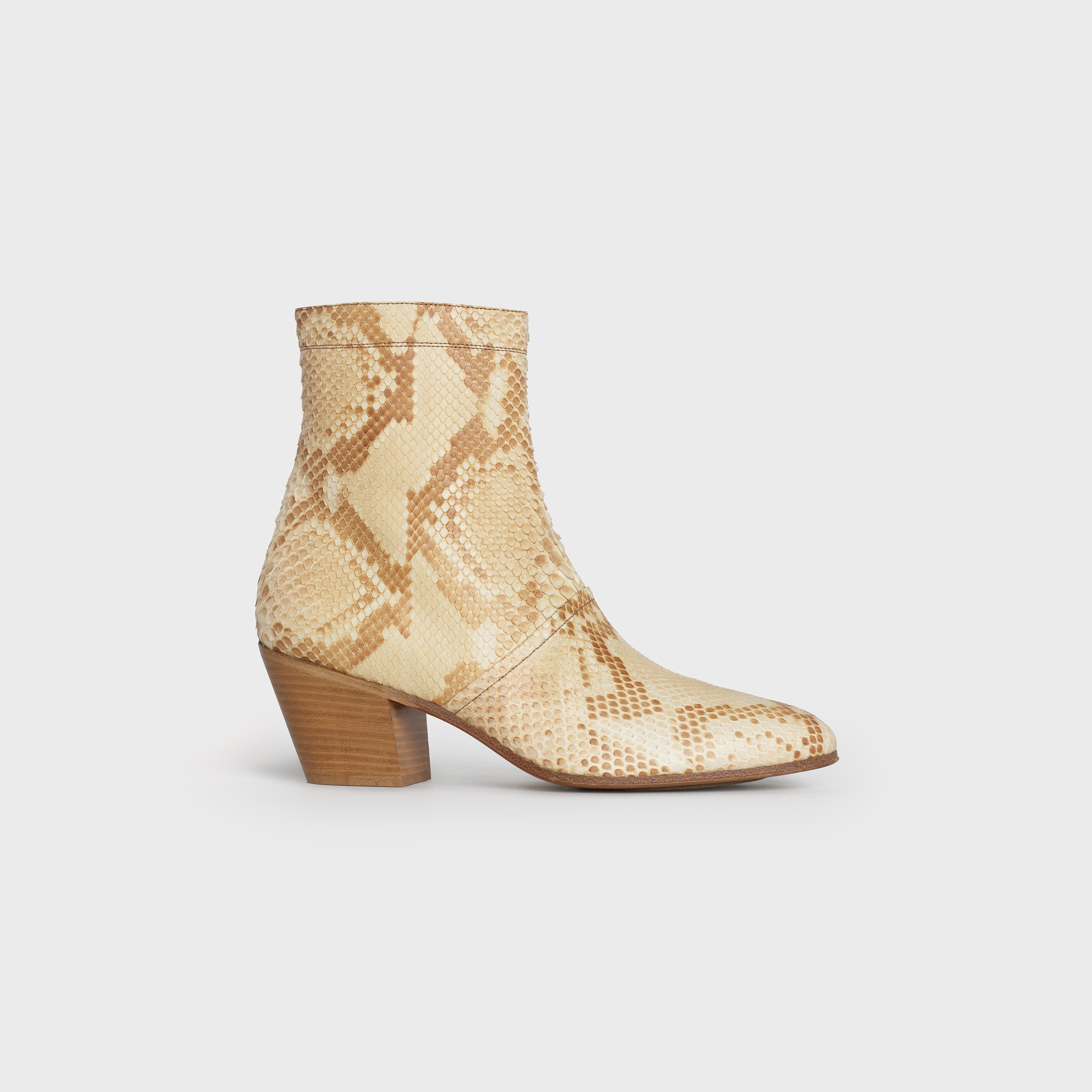 CUBAINE ANKLE BOOT  IN  PYTHON - 1