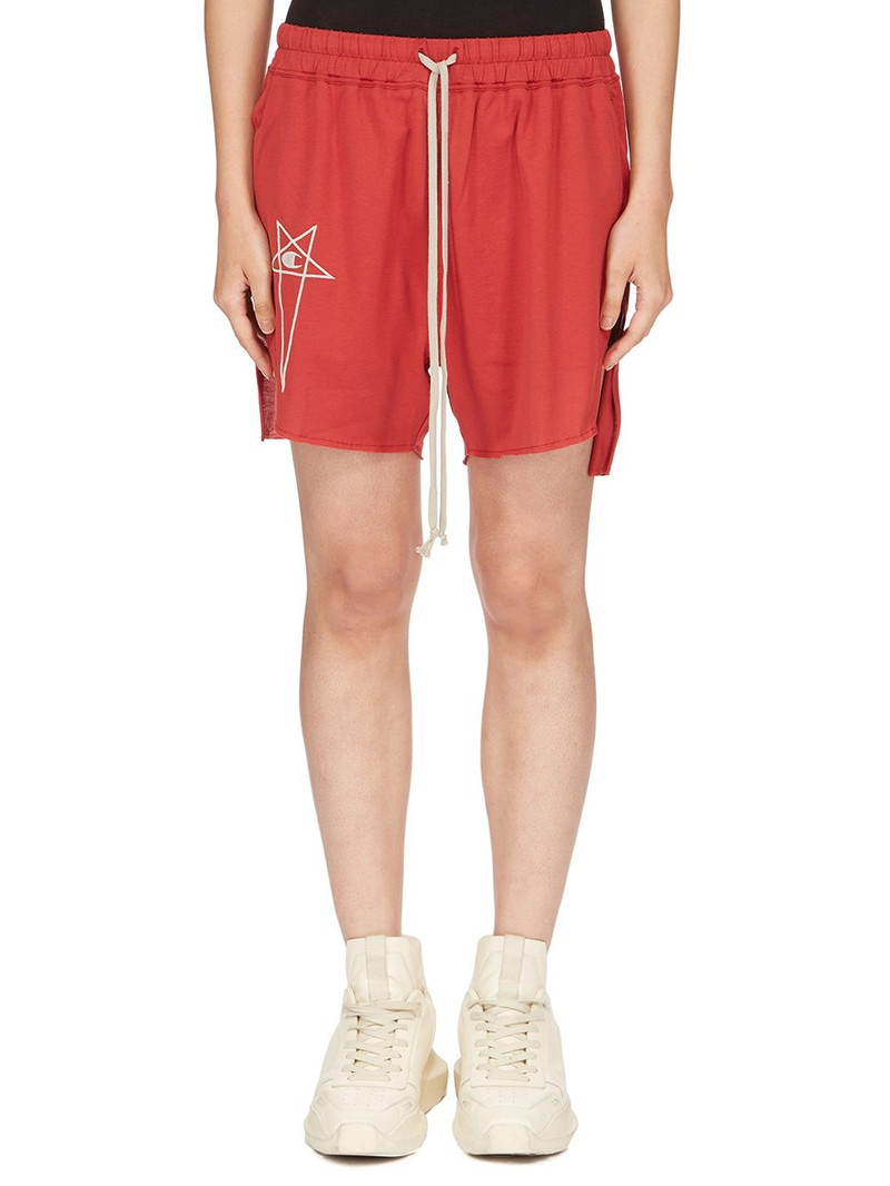 Red Champion Edition Dolphin Shorts 1
